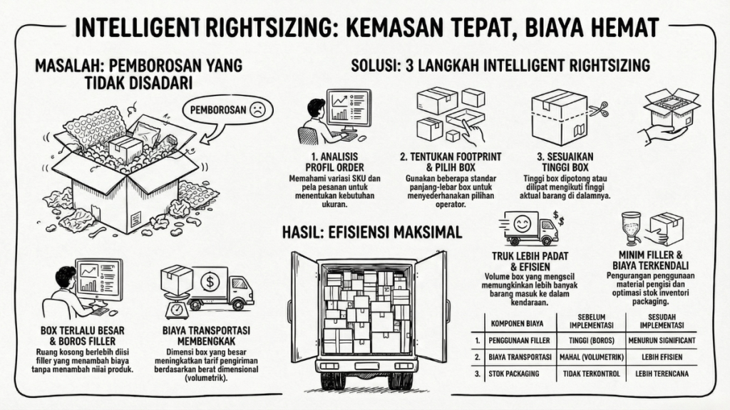 Packaging Warehouse Yang optimal Dengan Intelligent Rightsizing